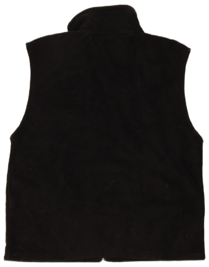 Gilet in pile da uomo Columbia UK 40 grande poliestere nero