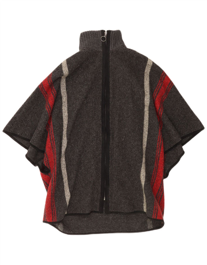 Maglione cardigan oversize da donna Massimo Dutti UK 14 Grigio medio