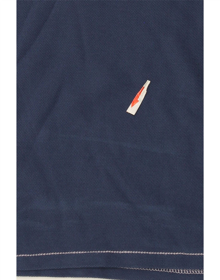 Polo da uomo Dkny piccola in cotone blu navy