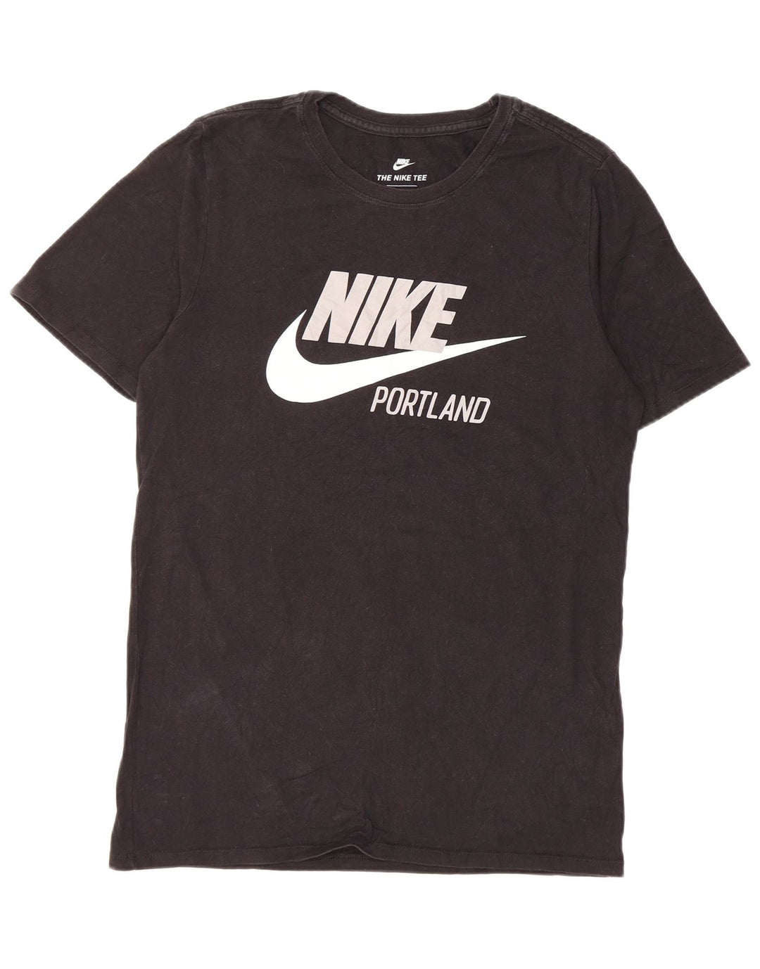 T-shirt grafica da uomo Nike Top Small in cotone nero