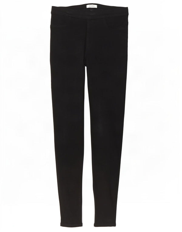 Marks & Spencer Womens Jegging Jeans UK 12 Medium W28 L29 Black Cotton