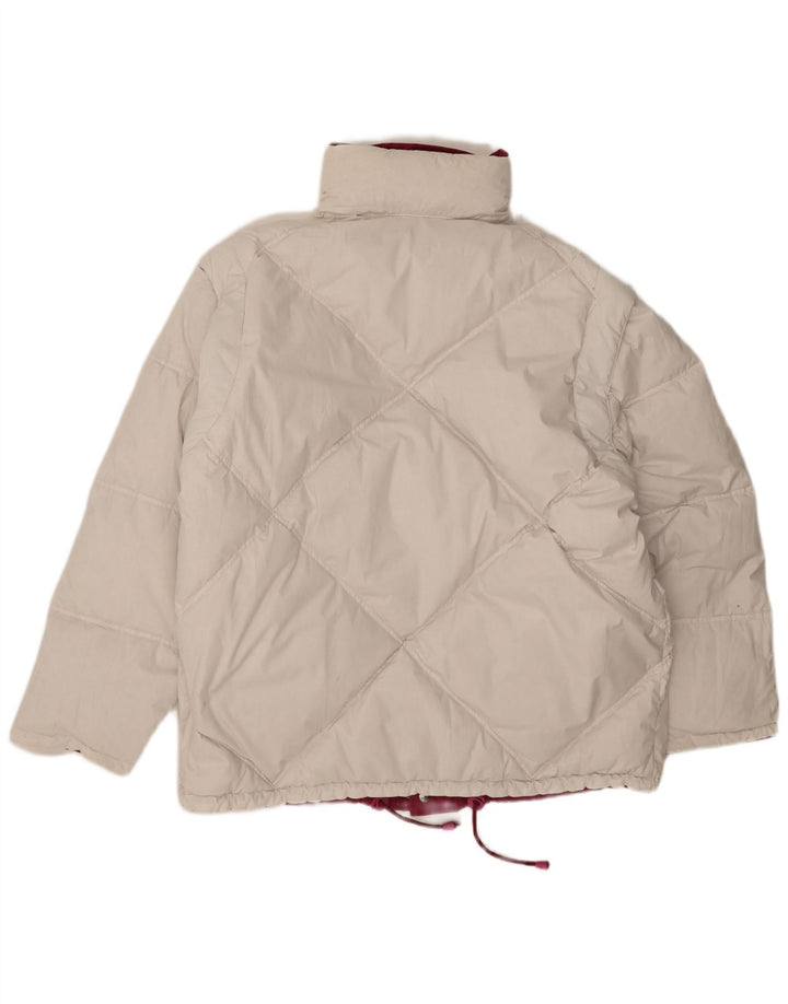 Giacca imbottita ampia reversibile da uomo Diadora UK 38 poliestere rosa medio