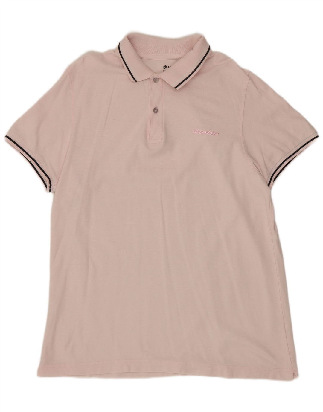Polo da uomo LOTTO grande rosa