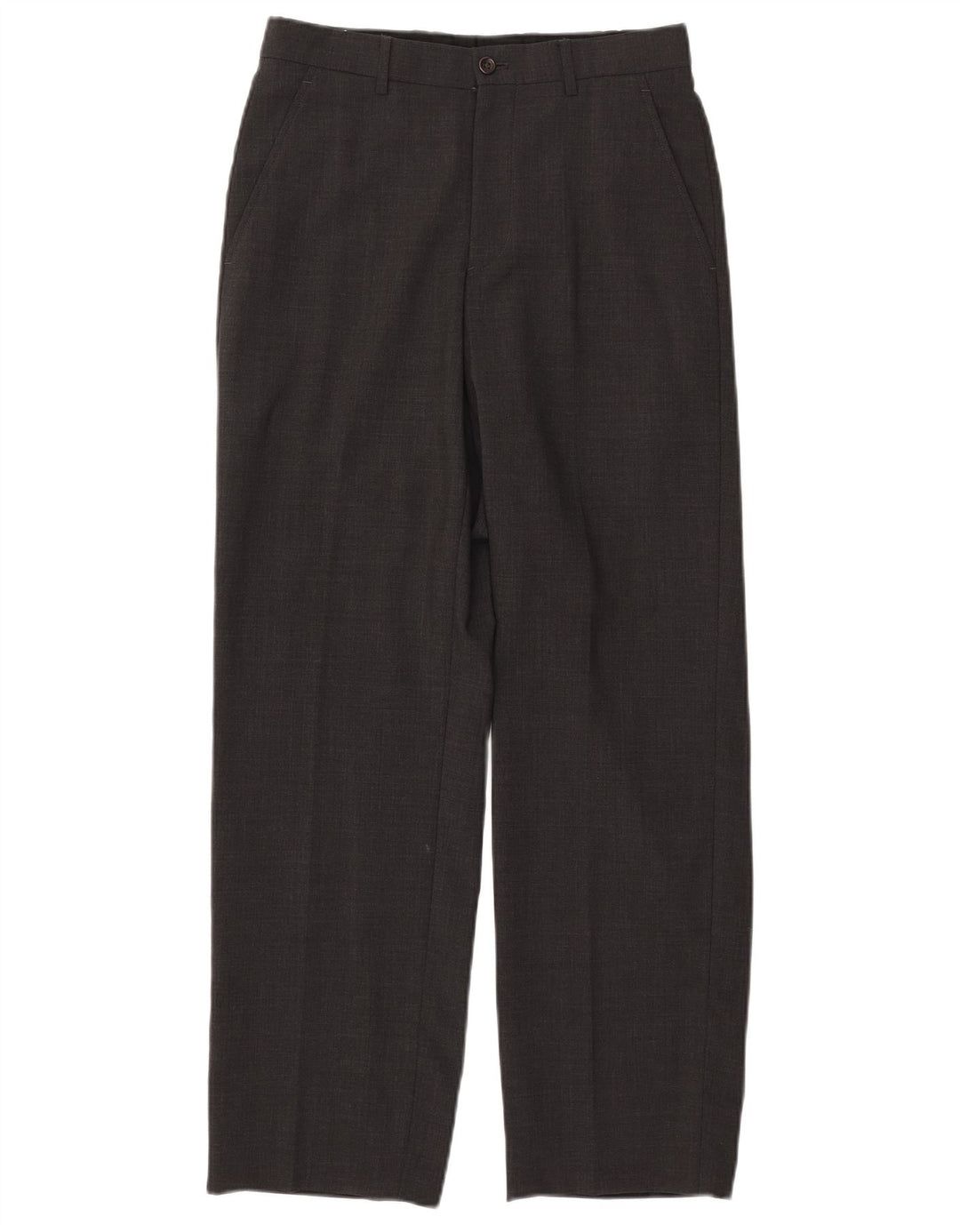 Pantaloni chino dritti da uomo ARMANI IT 44 XS W29 L30 Lana grigia