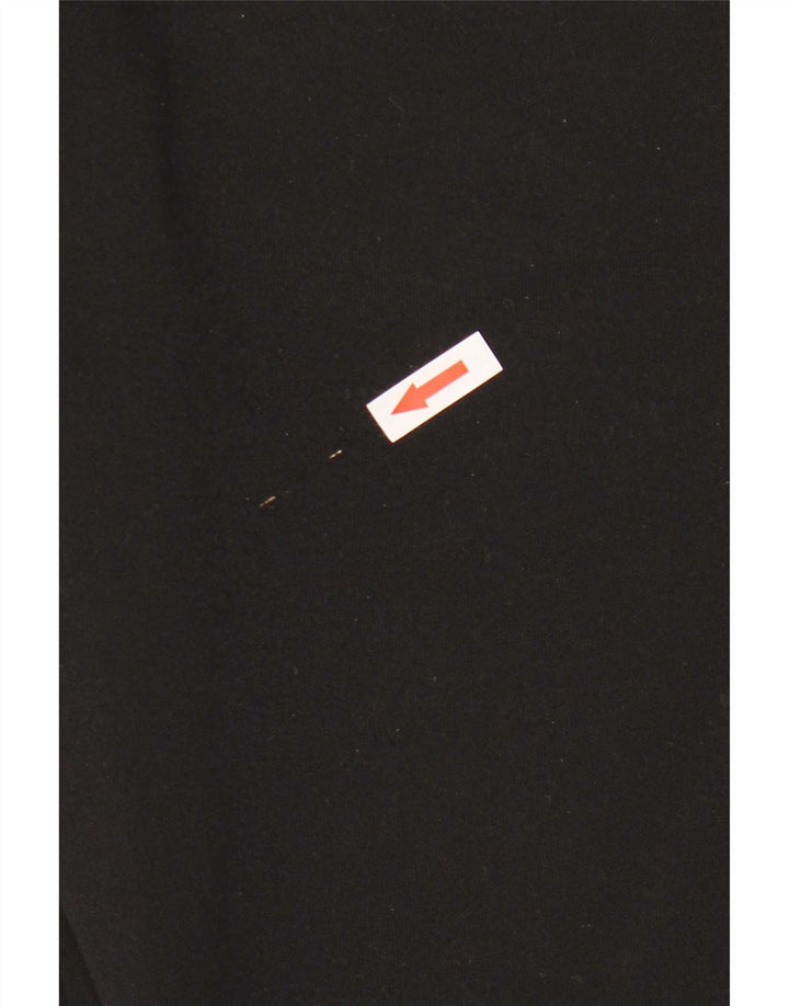 Pantaloni da tuta con grafica da uomo Uhlsport piccoli in poliestere nero