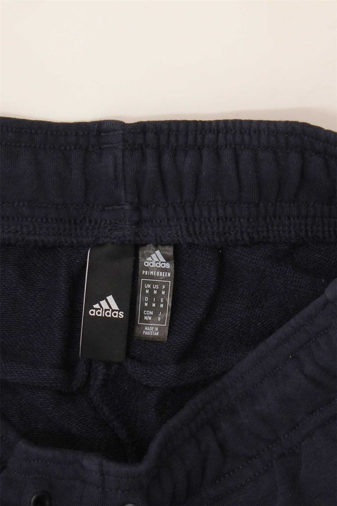 ADIDAS Mens Graphic Sport Shorts Medium  Navy Blue Cotton