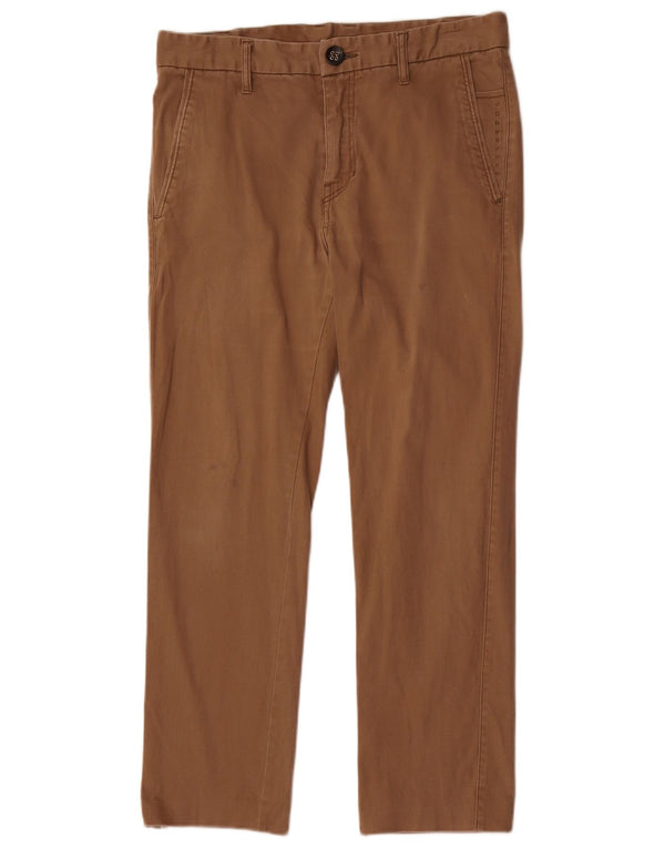 Pantaloni chino dritti da uomo Billabong W30 L27 cotone marrone