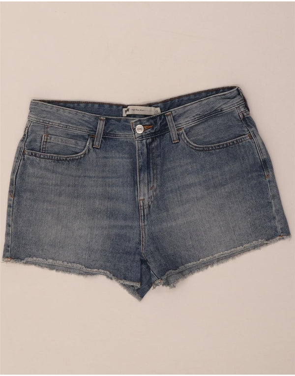 Pantaloncini di jeans da donna Levi's W32 Large in cotone blu