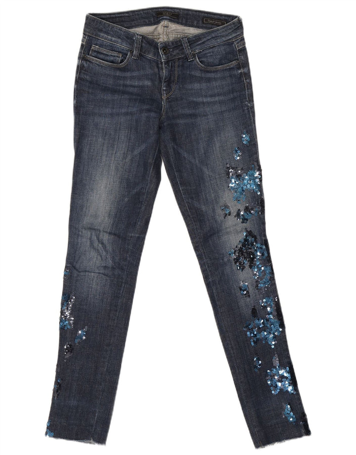 Jeans skinny Guess Starlet da donna W24 L30 cotone blu