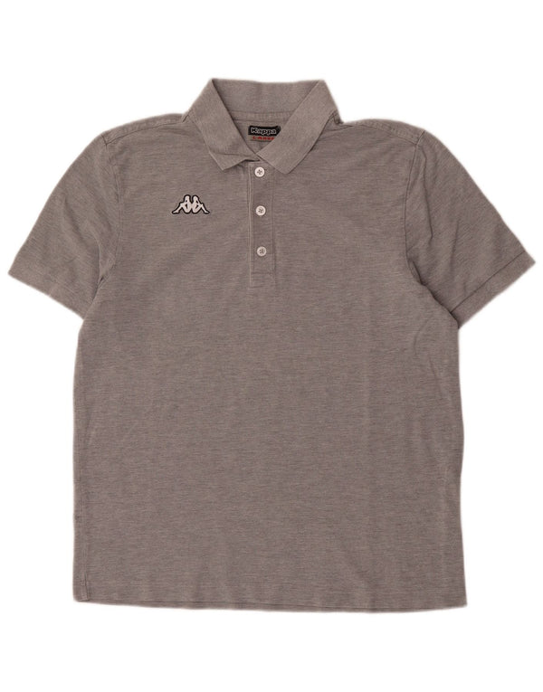 Polo Kappa Uomo Large Grigia