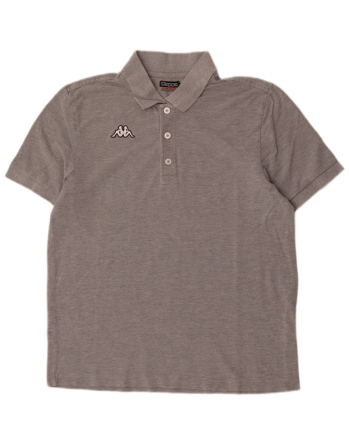 Polo Kappa Uomo Large Grigia