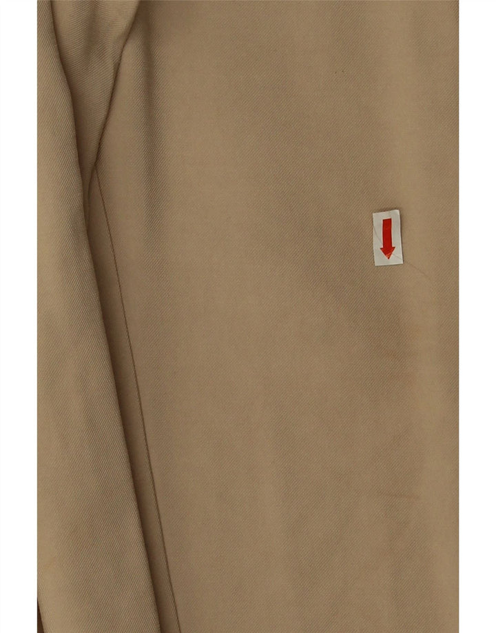 Pantaloni corti con pegging da donna Zara piccoli W26 L25 viscosa beige