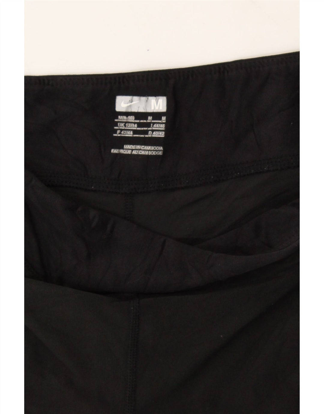 NIKE Womens Tracksuit Trousers UK 12/14 Medium Black Vintage Nike and Second-Hand Nike from Messina Hembry 