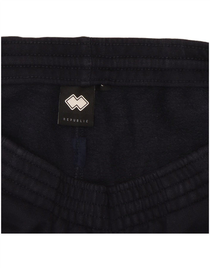 Errea Pantaloni da tuta da uomo con grafica Joggers Large Blu Navy
