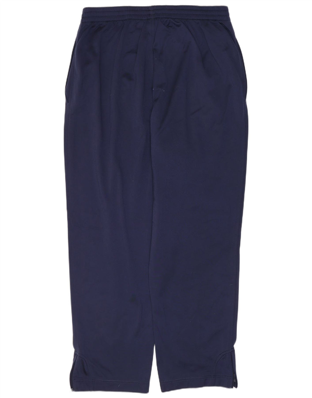 Pantaloni da tuta da uomo ADIDAS UK 42/44 Large in poliestere blu navy