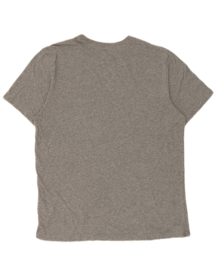 T-shirt Nike da uomo in cotone grigio medio