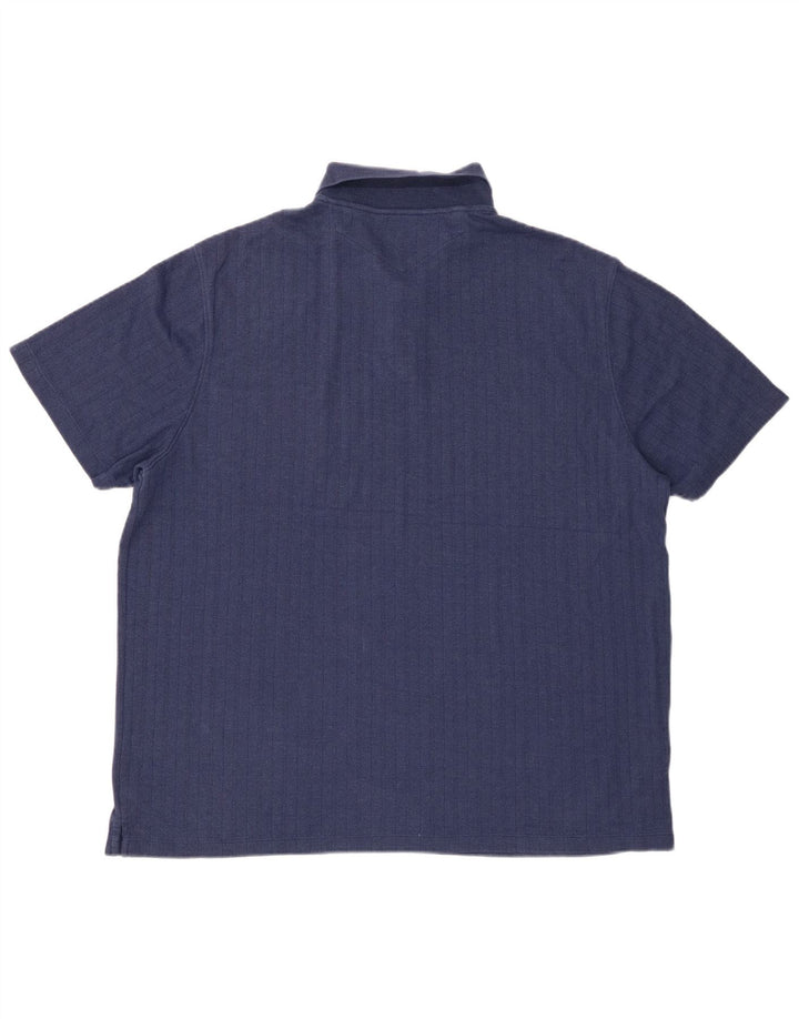 Polo Uomo PIERRE CARDIN XL Blu Navy Cotone