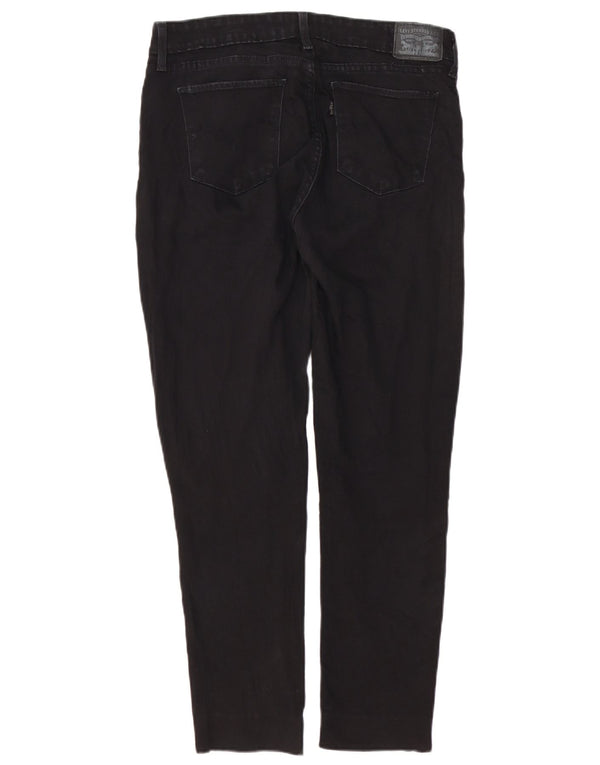 Jeans skinny Levi's 711 da donna W30 L27 cotone nero