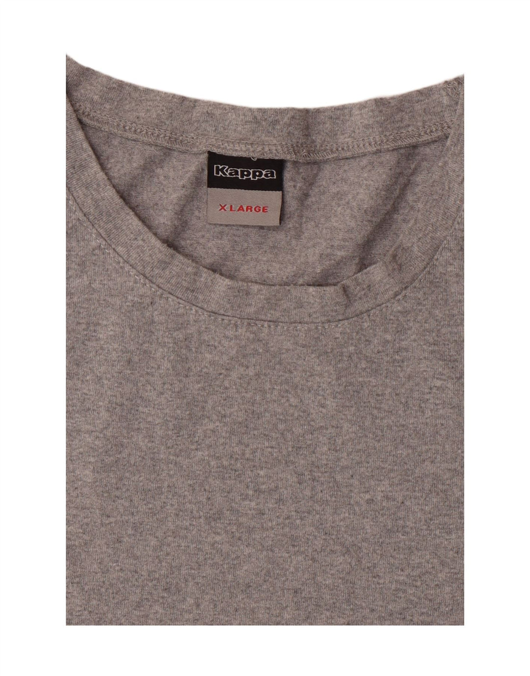 KAPPA Mens T-Shirt Top XL Grey Polyester Vintage Kappa and Second-Hand Kappa from Messina Hembry 