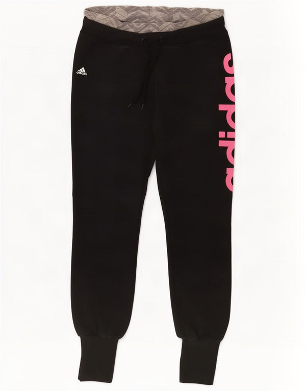 Pantaloni da tuta da donna Adidas Climalite Joggers UK 4/6 XS Nero