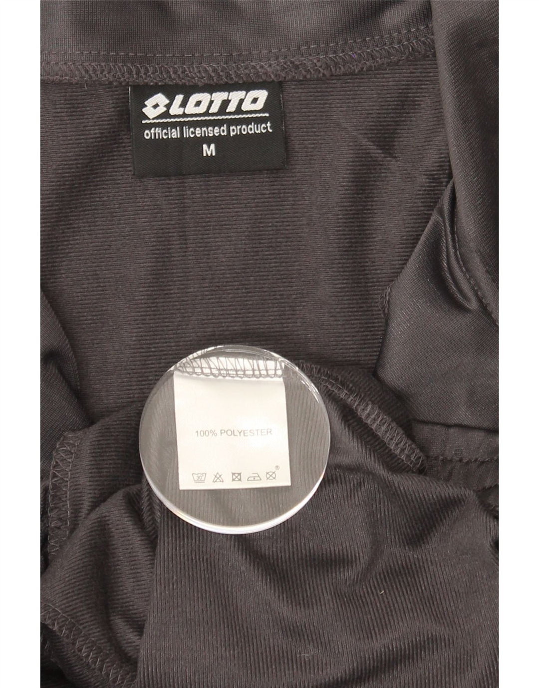 LOTTO Mens Tracksuit Top Jacket Medium Grey Polyester Vintage Lotto and Second-Hand Lotto from Messina Hembry 