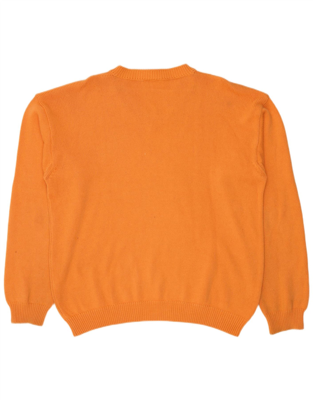 Maglione maglione con scollo a V da uomo Lacoste taglia 5 grande arancione