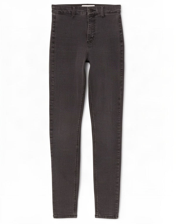 Jeans skinny Joni da donna Topshop W24 L28 cotone grigio
