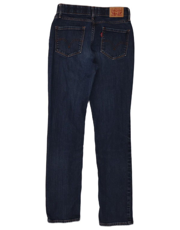Levi's Donna 525 Jeans dritti US 4 Small W28 L28 Blu Navy