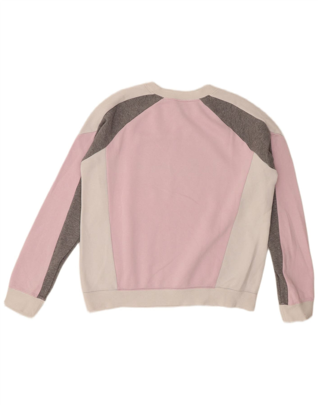 Felpa con grafica Nike da donna, maglione UK 14, colore rosa medio