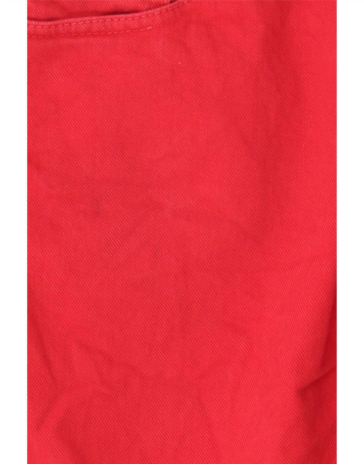 Pantaloncini di jeans da uomo Zara EU 40 medi W31 rossi