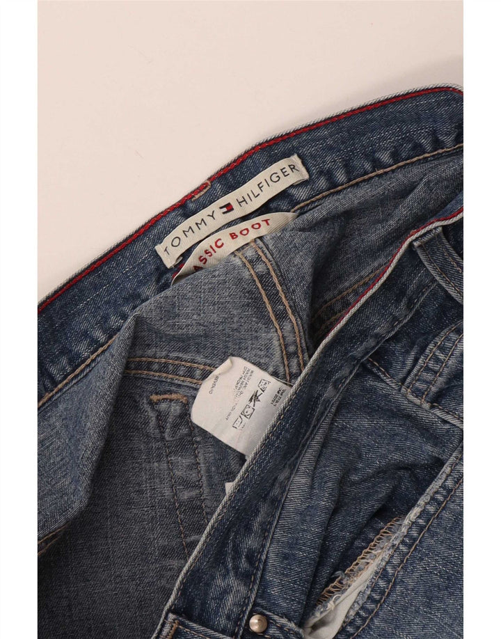 Jeans bootcut classici da donna Tommy Hilfiger W36 L30 cotone blu
