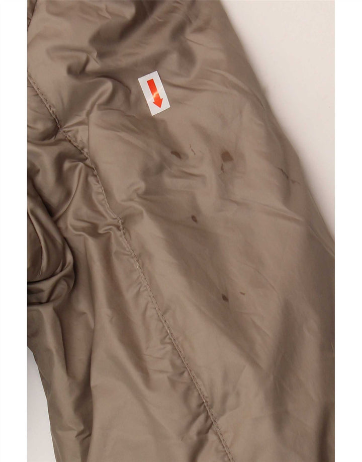 Geox Giacca imbottita Respira da donna UK 12 Medium Khaki Poliestere