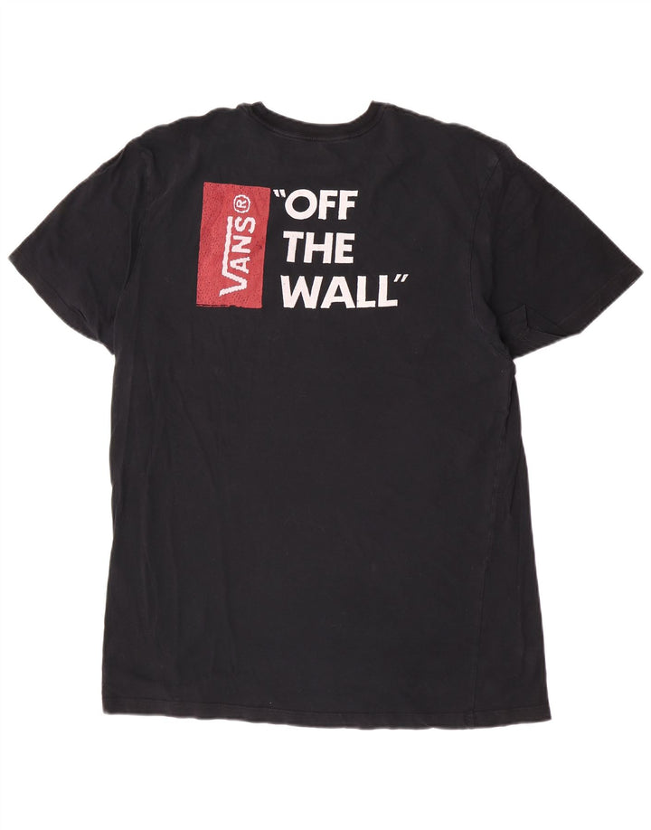 Maglietta grafica da uomo Vans XL XL in cotone nero