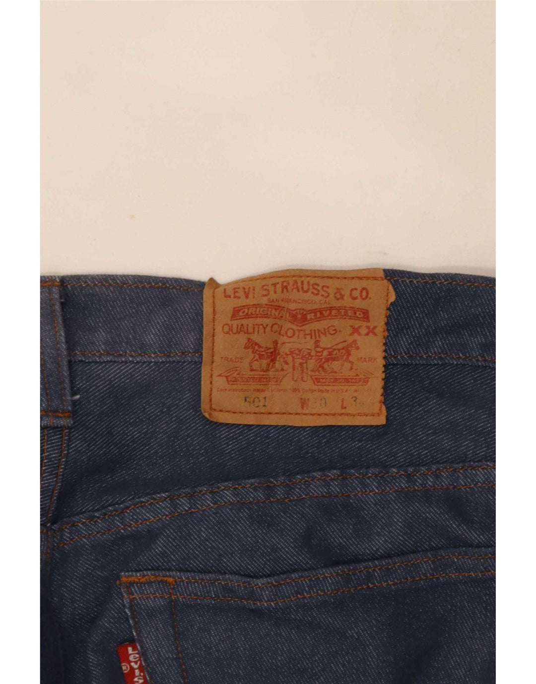 Jeans dritti Levi's 501 da donna W30 L28 Blu navy