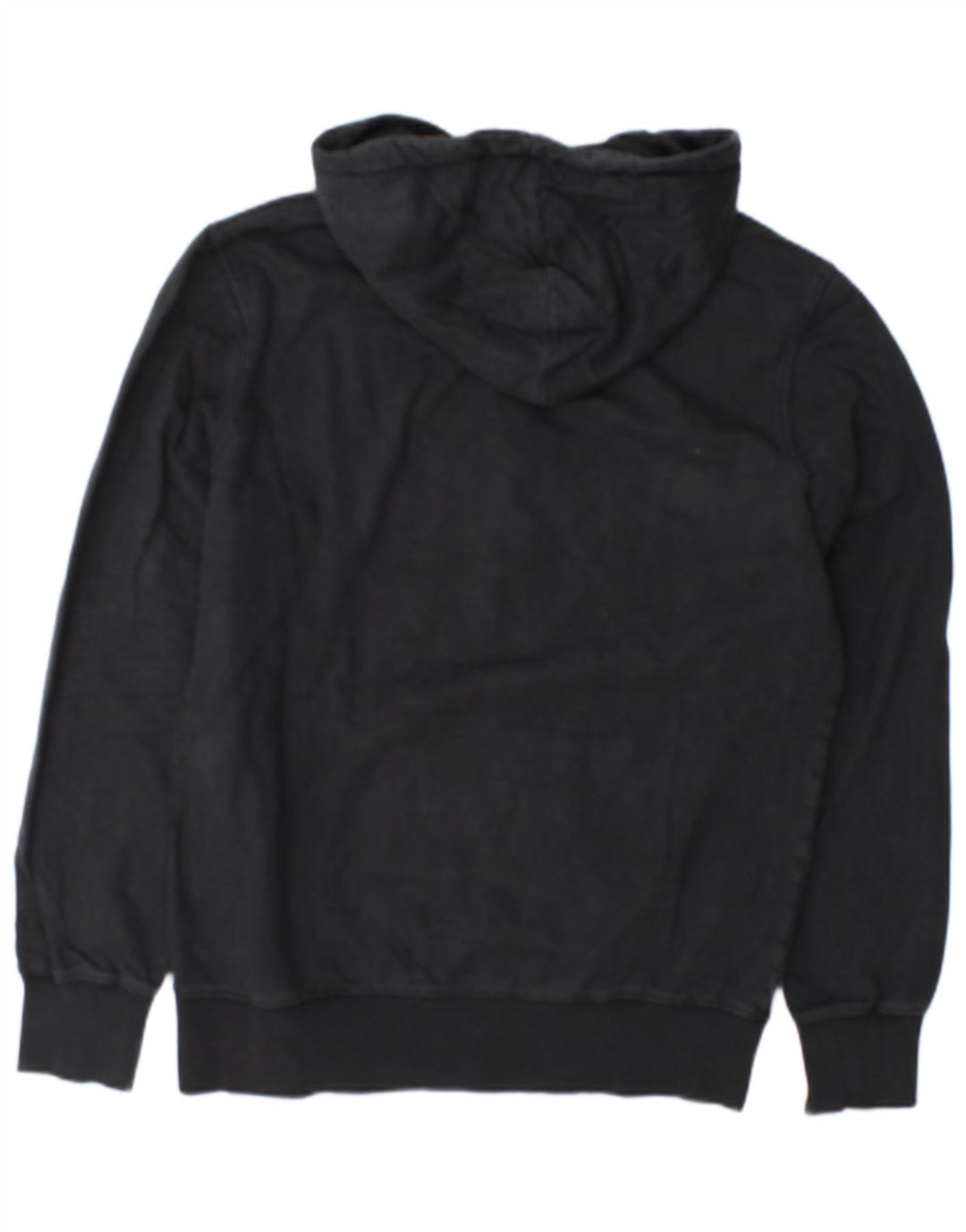 Felpa con cappuccio grafica da uomo Diadora in cotone grigio medio