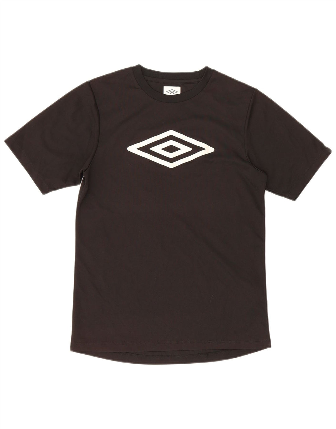 T-shirt grafica da bambino Umbro Top 12-13 anni in poliestere nero