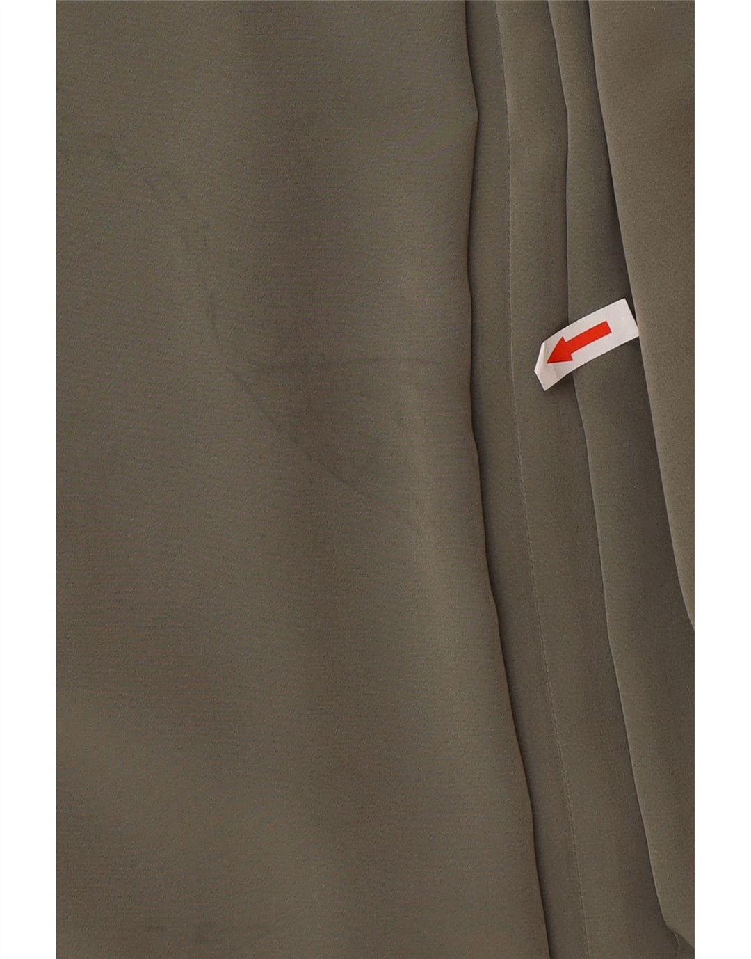 Soprabito vintage da donna vestibilità ampia UK 20 2XL poliestere verde