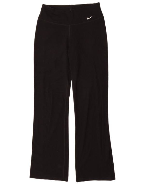 Pantaloni da tuta Nike Dri Fit Flare da donna UK 10 Small neri