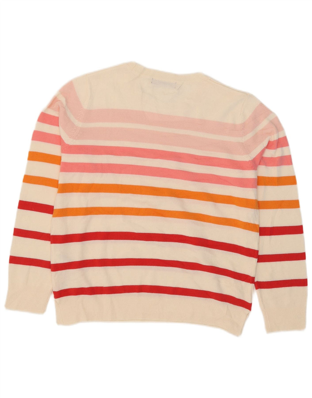 Maglione maglione con scollo a barca da donna Marks & Spencer UK 14 grande multicolore