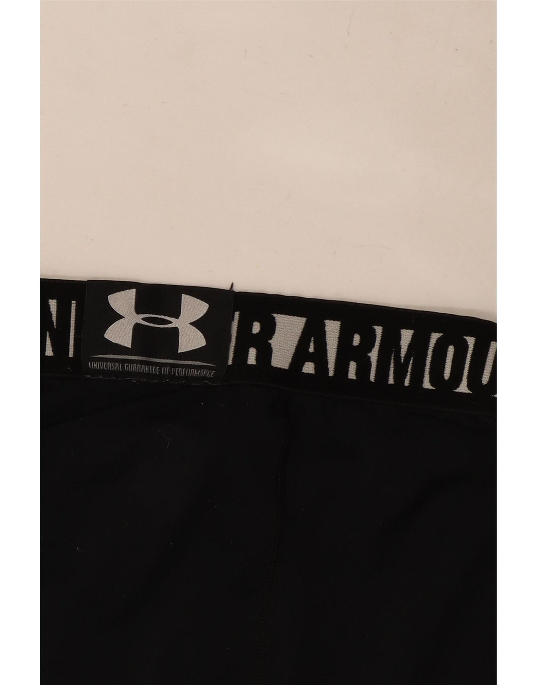 Pantaloncini sportivi grafici da uomo Under Armour piccoli neri