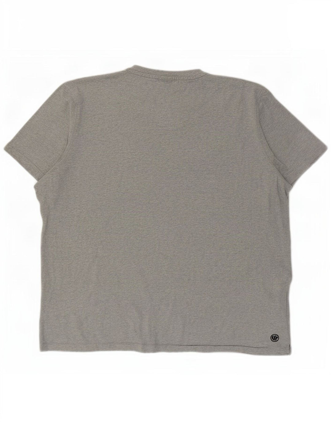 T-shirt grafica da uomo Fat Face Top 2XL cotone chiazzato grigio