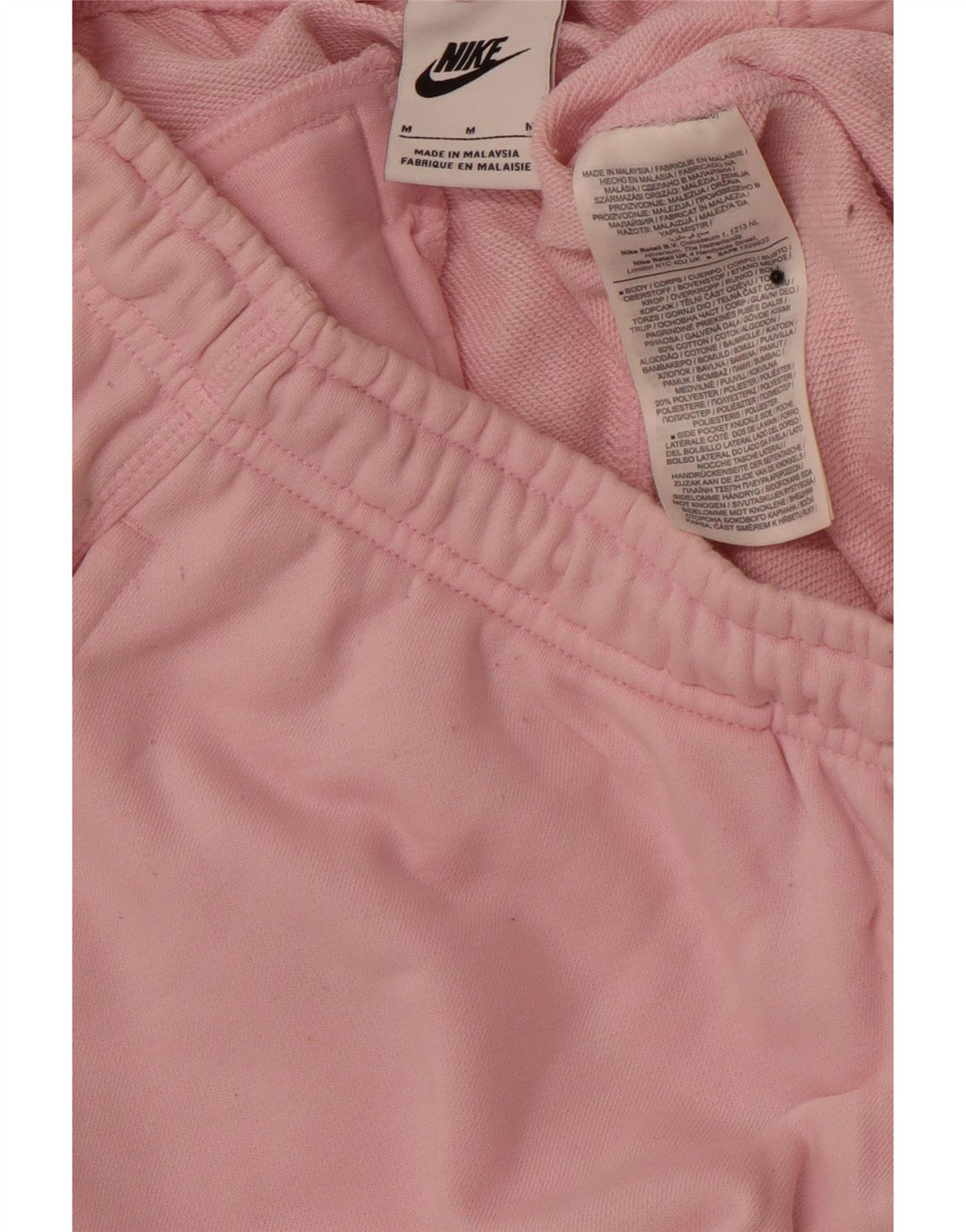 Pantaloncini sportivi da donna NIKE UK 14 cotone rosa medio