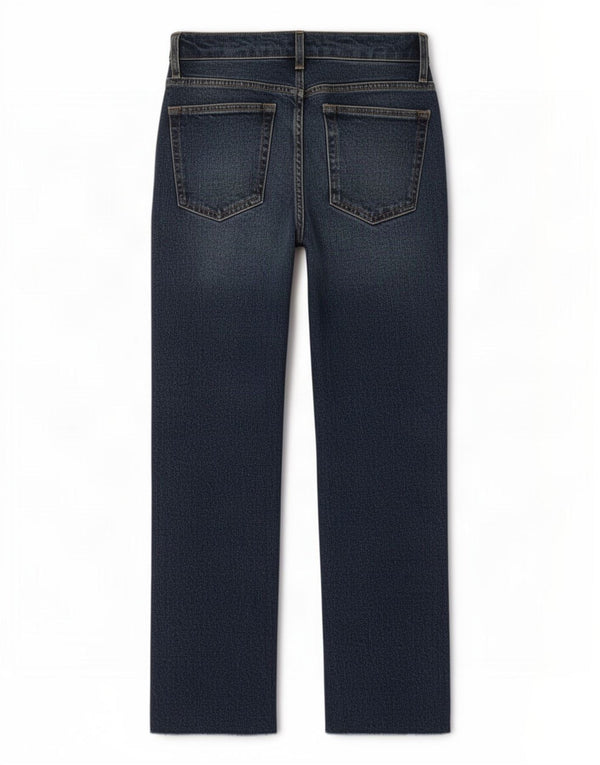 Jeans dritti da donna Topshop W28 L27 cotone blu