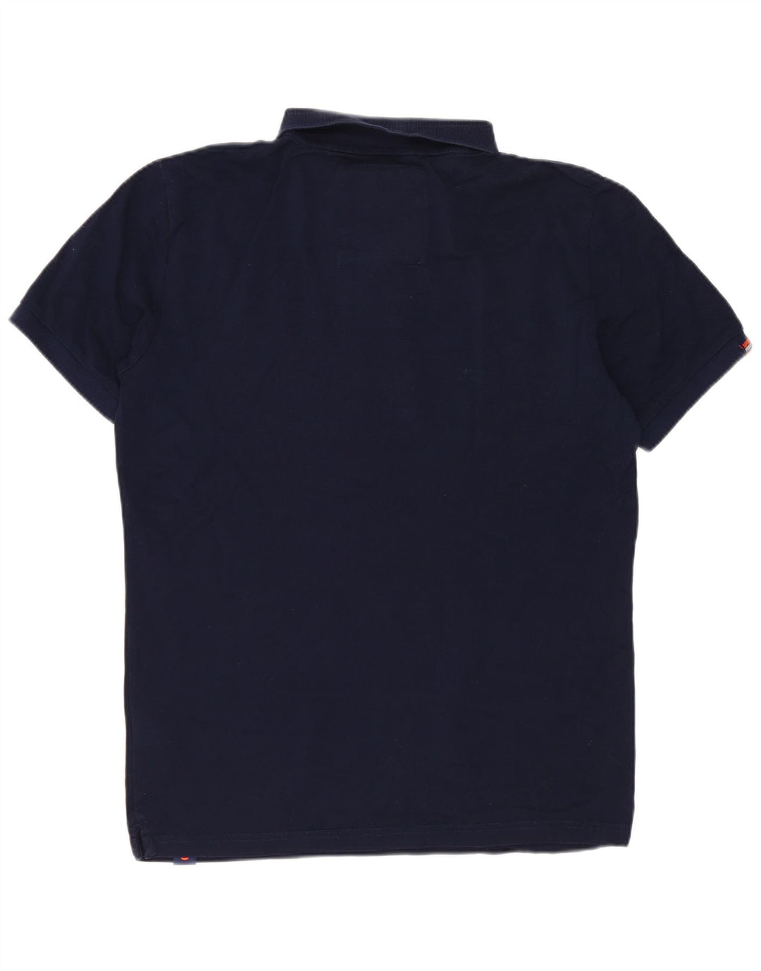 Polo da uomo Superdry Small in cotone blu navy