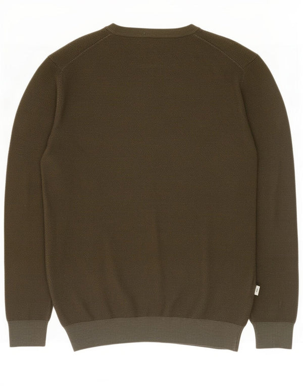 Liu Jo Uomo Maglione Girocollo Maglione Grande Viscosa Cachi