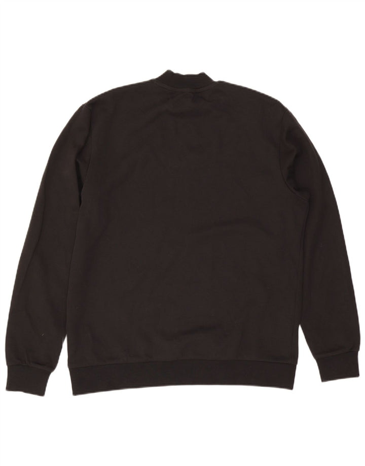 Felpa Zara Uomo Maglione Piccolo Cotone Nero