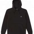 Maglione con cappuccio da golf da uomo Calvin Klein, cotone nero medio