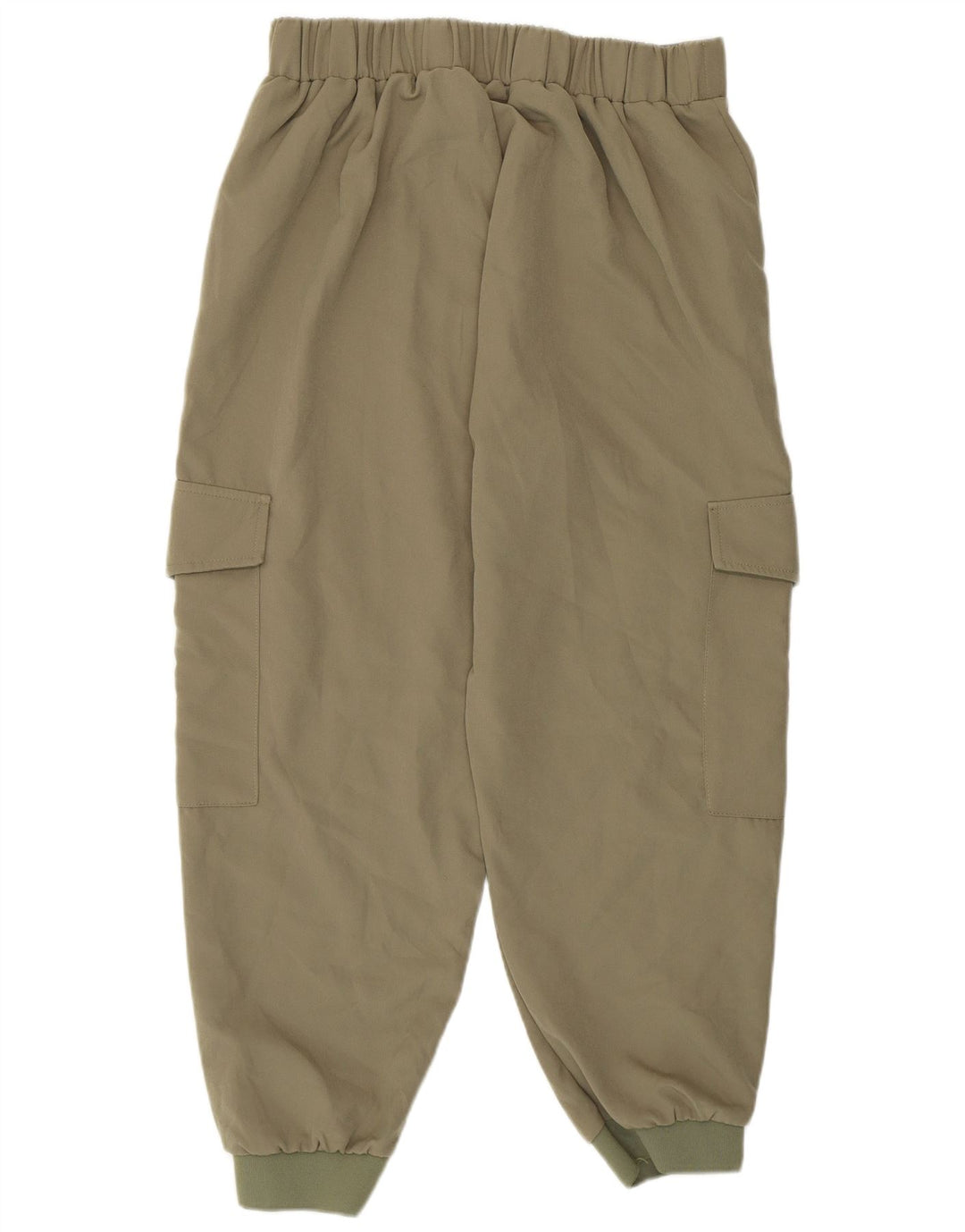 Pantaloni cargo da jogging da donna Zara grandi W32 L26 kaki