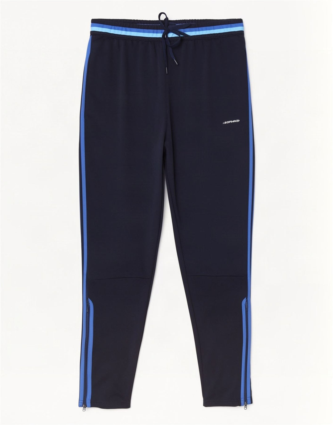 Pantaloni da tuta Adidas Climacool da uomo grandi in poliestere blu navy