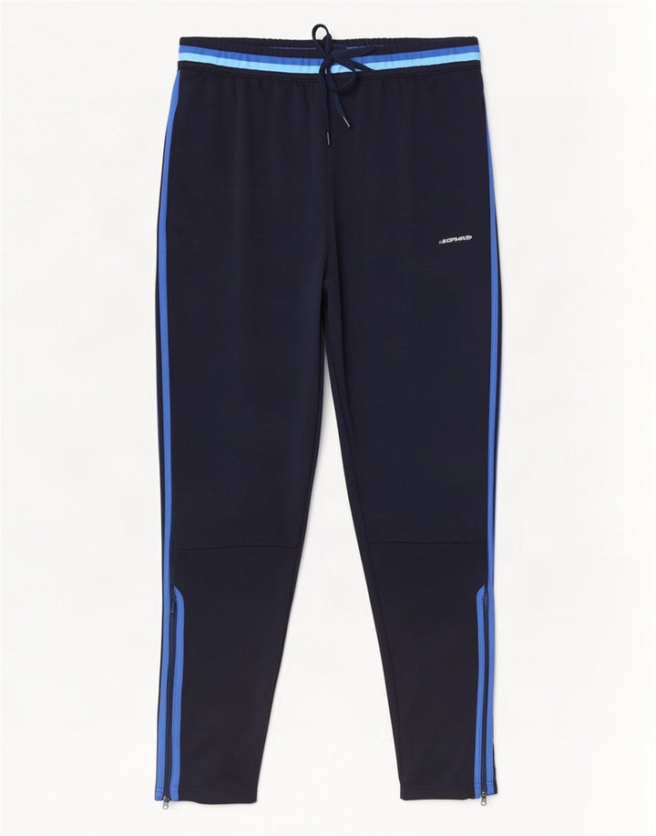 Pantaloni da tuta Adidas Climacool da uomo grandi in poliestere blu navy